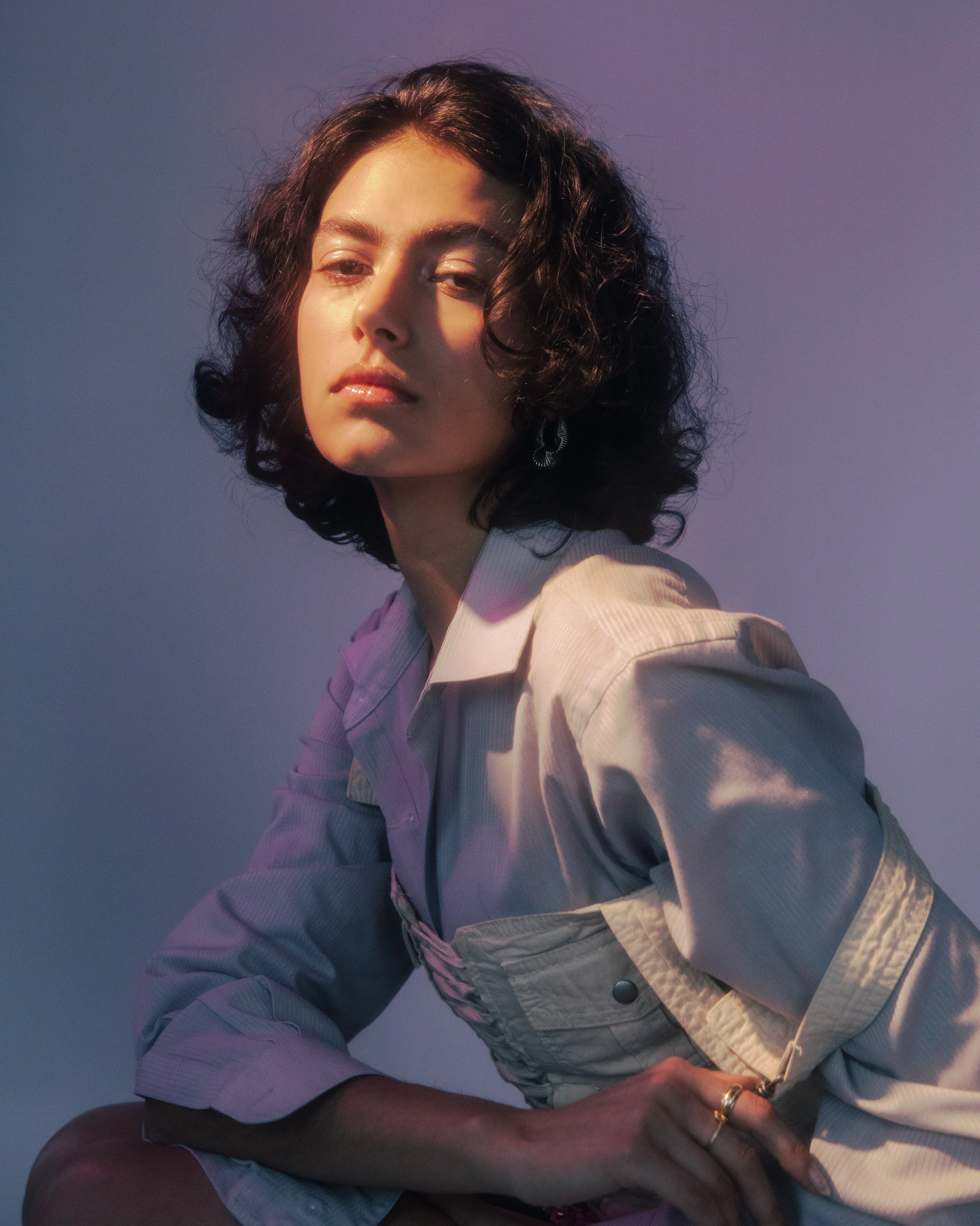 Editorial hair and makeup by Self Love Beauty